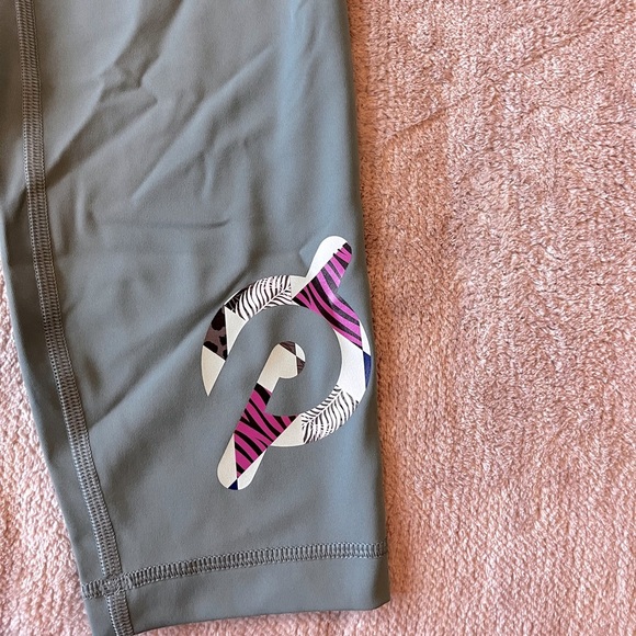 Lululemon Athletica X Peloton Wunder Under High Rise Leggings Teal Size 10 - Picture 3 of 6